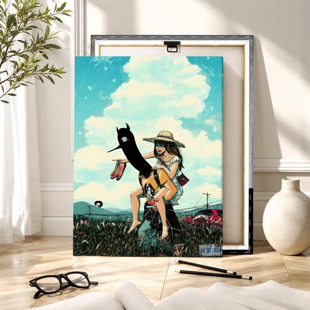 G-Goodnight Punpun Anime Gemäl – Canvas Wrap Ready Bewertung und Preis