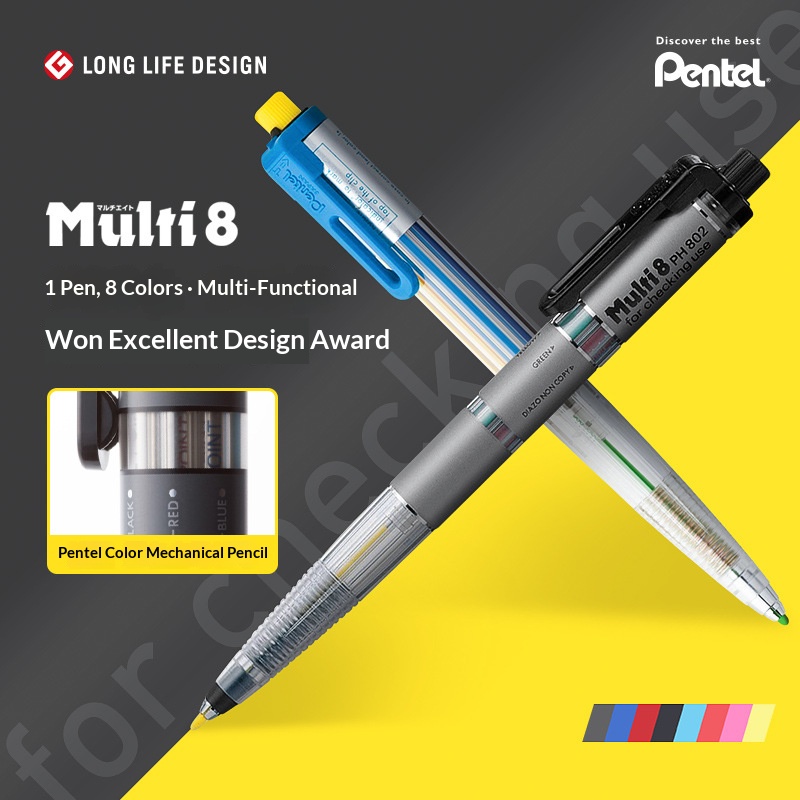 Pentel Multi 8-in-1 Farbiger D – Staedtler Pencil Lumocolor Bewertung und Preis