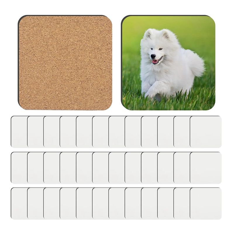 NEUHEIT Auf Lager - 36 Stück S – Coaster Sublimation Blank Bewertung und Preis