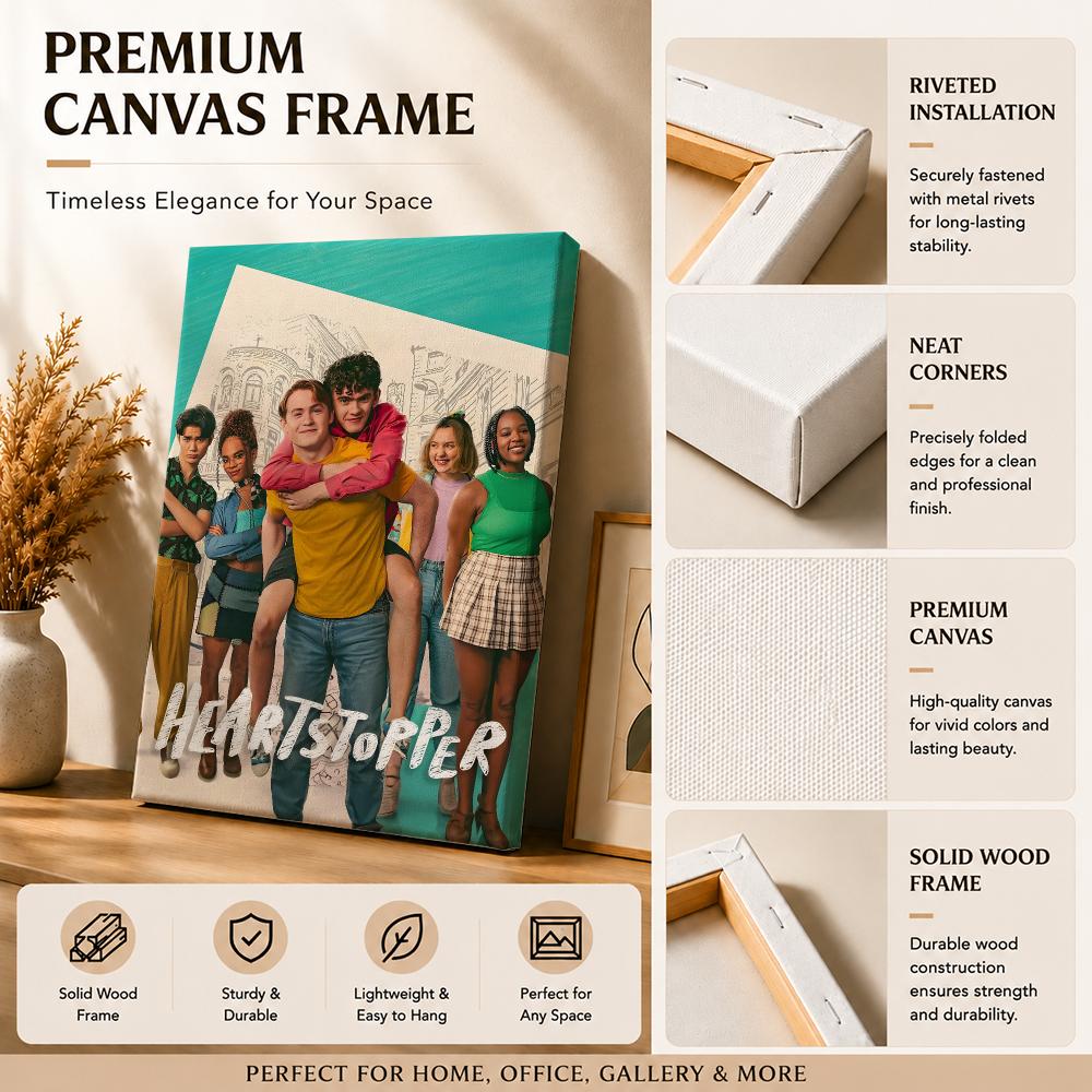 TV Hot H-Heartstopper Film Gem – Canvas Wrap Ready Bewertung und Preis