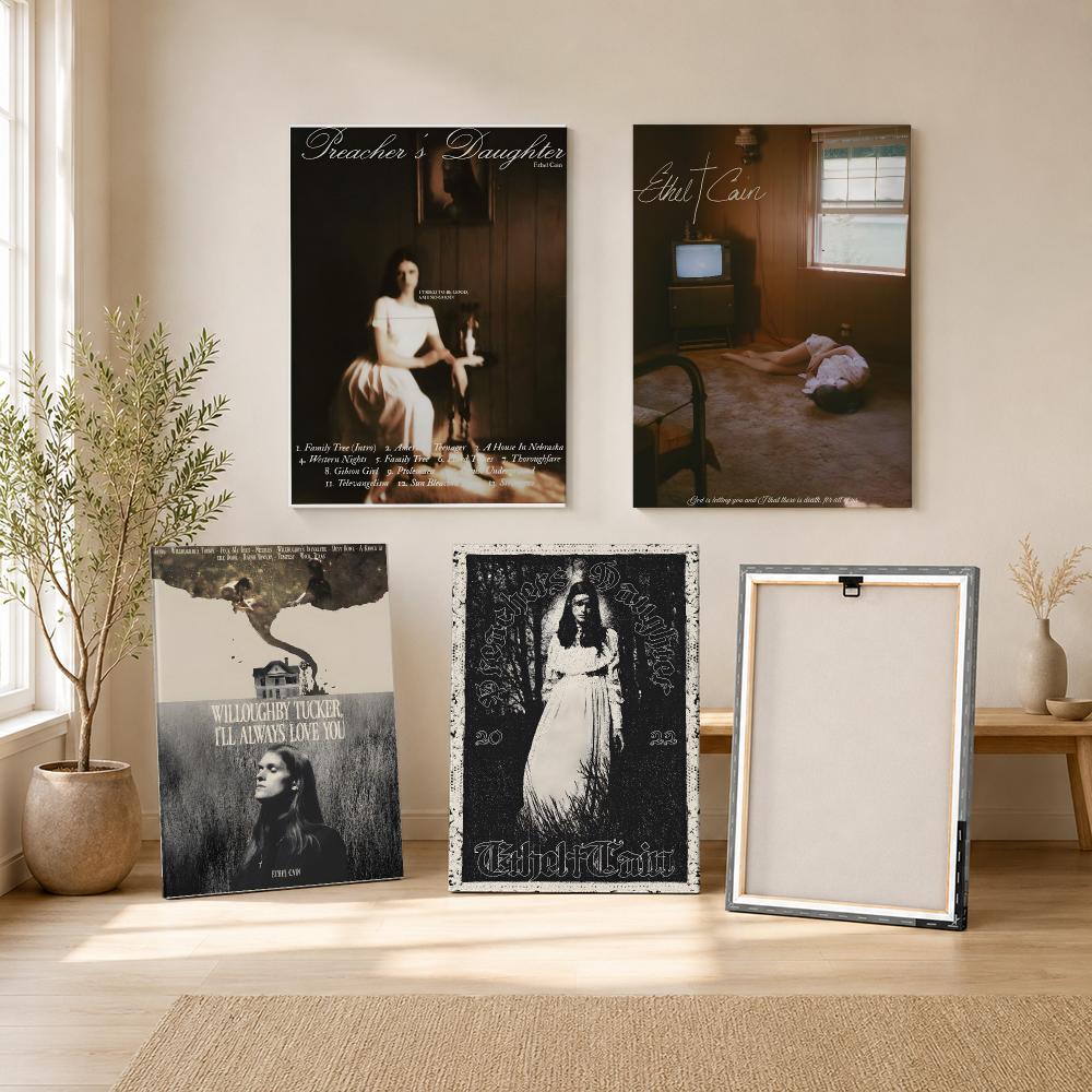 Sängerin E-Ethel Cain Gemälde  – Canvas Wrap Ready Bewertung und Preis