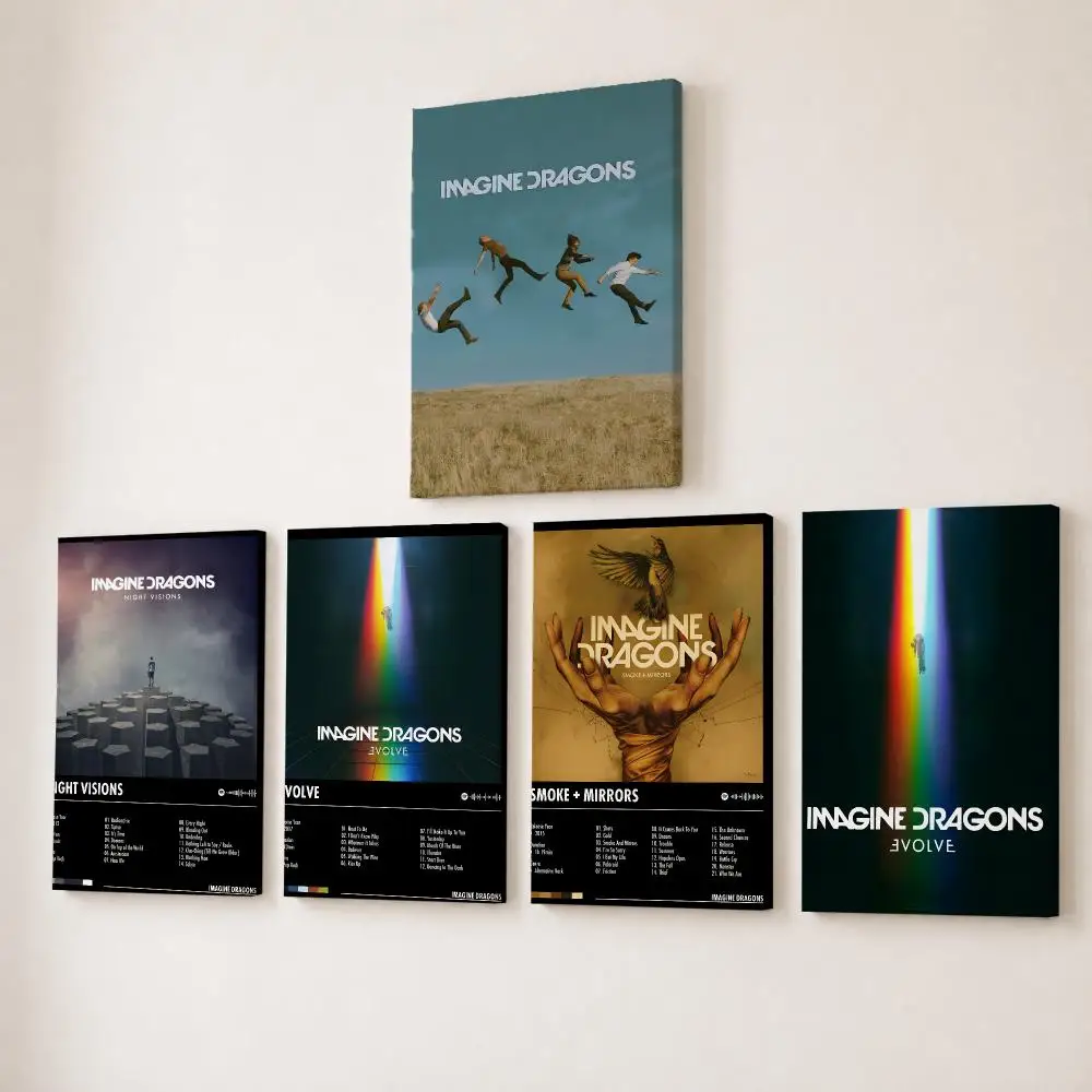 Rockband I-imagine Dragons, Ge – Canvas Wrap Ready Bewertung und Preis