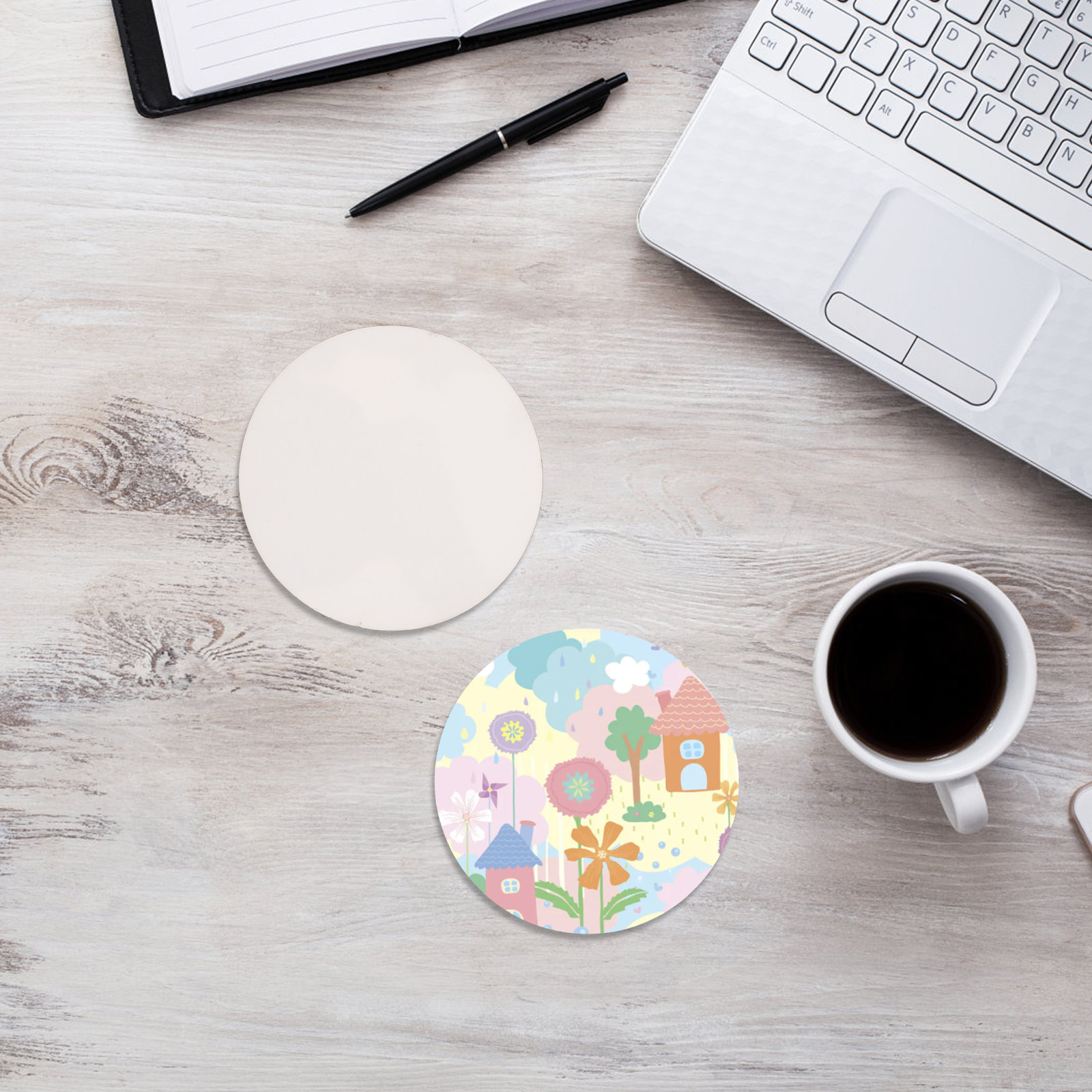 Sublimations-Holzuntersetzer,  – Coaster Sublimation Blank Bewertung und Preis